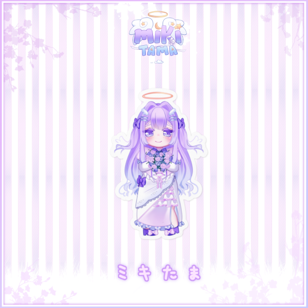 Miki-tama: Wedding Sticker