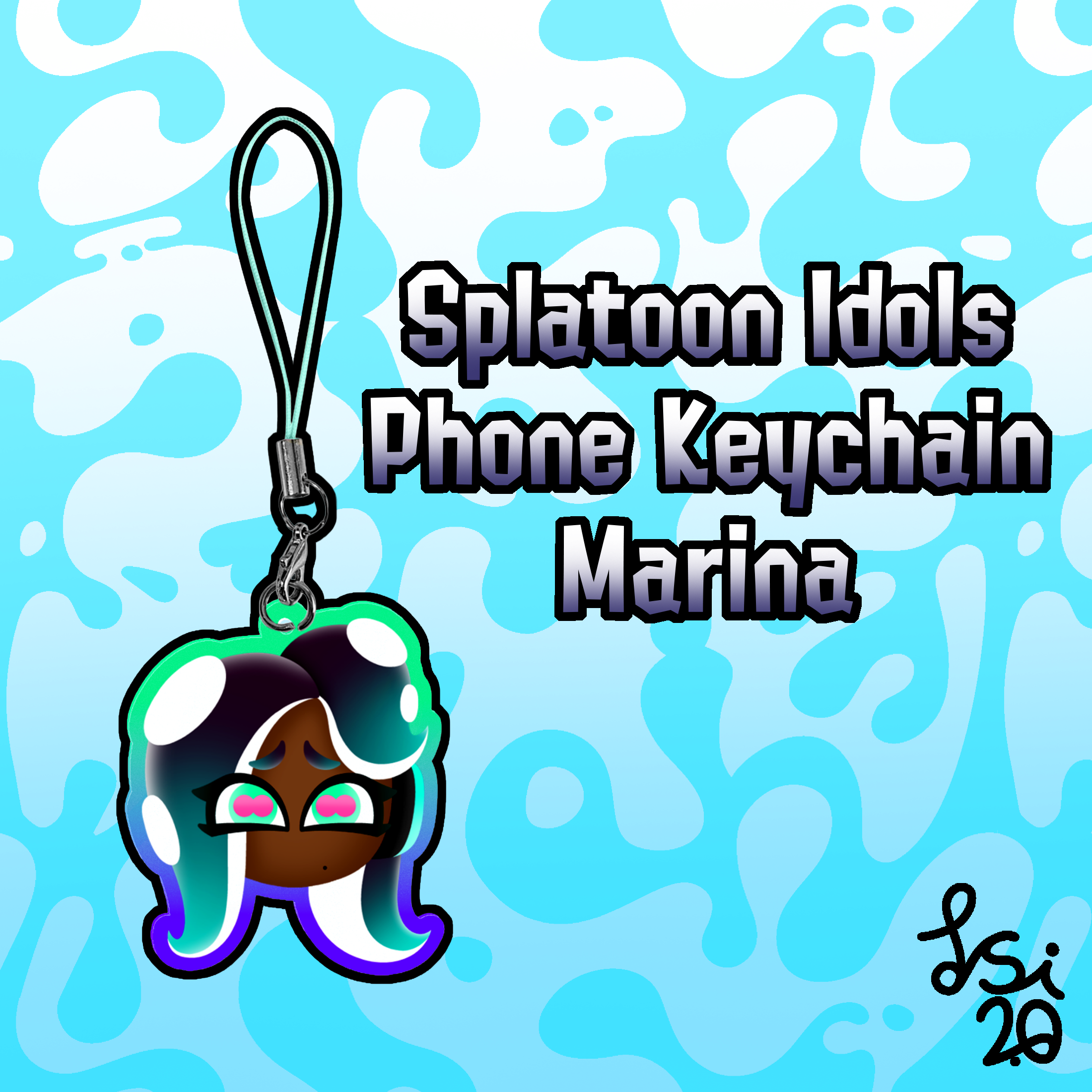 Splatoon Idols Phone Keychain | Marina
