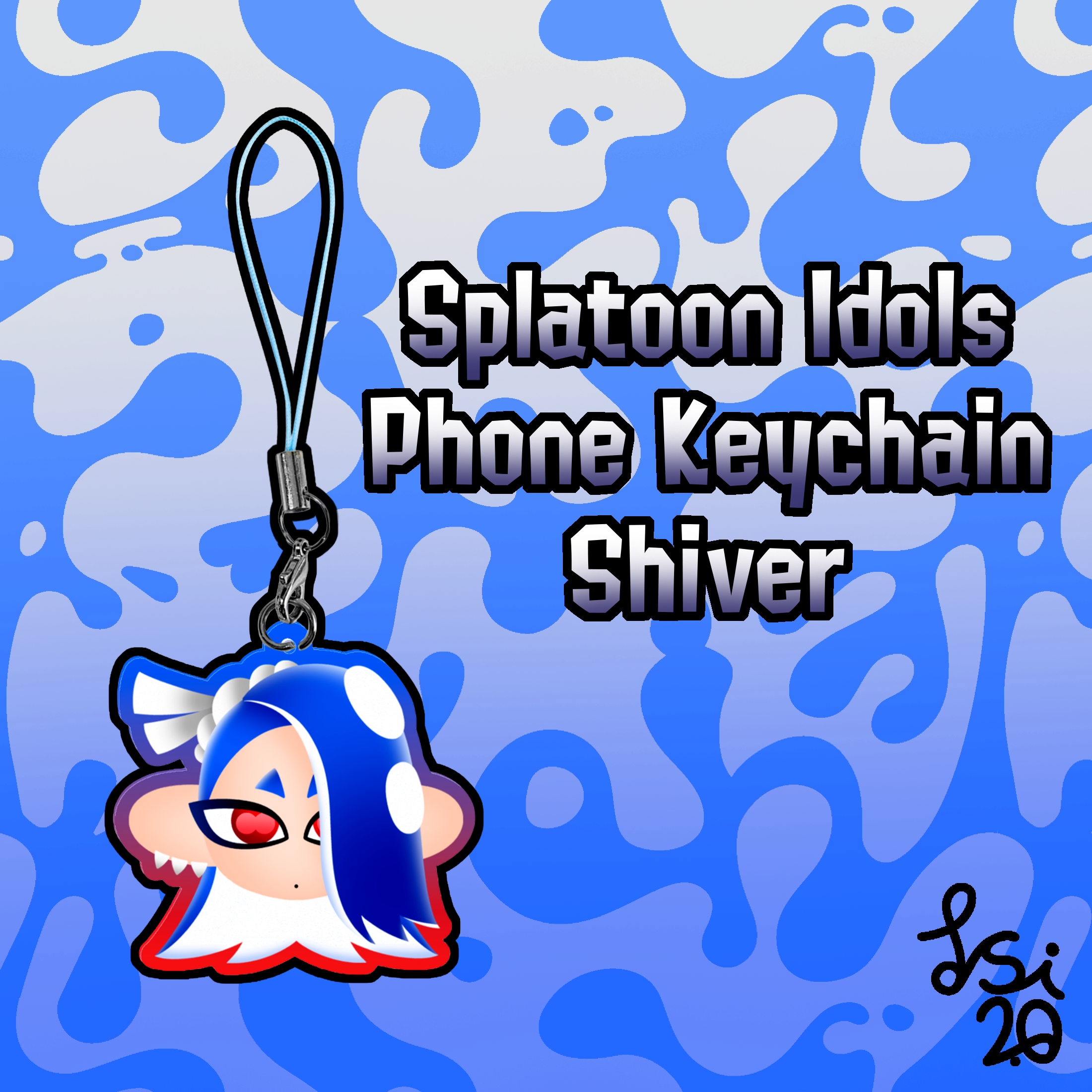 Splatoon Idols Phone Keychain | Shiver