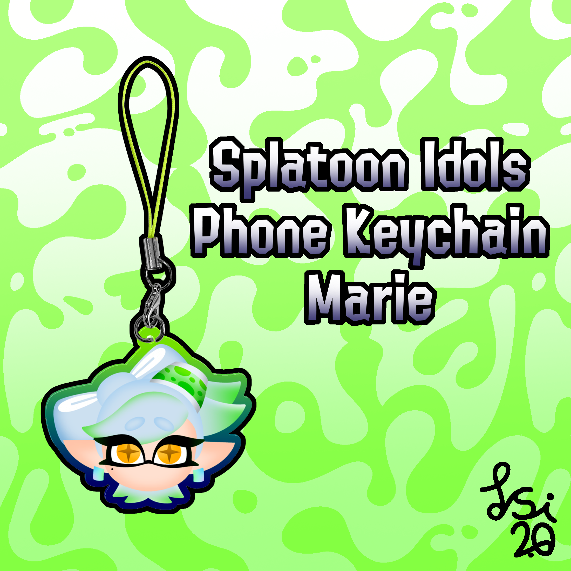 Splatoon Idols Phone Keychain | Marie
