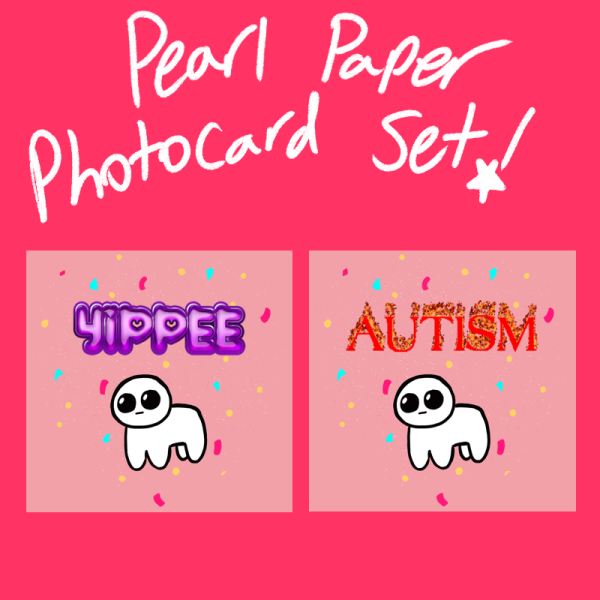 TBH - Pearl Paper Photocard Set