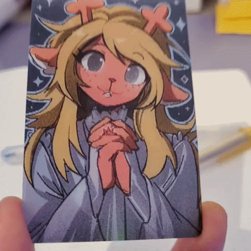 noelle small lenticular card