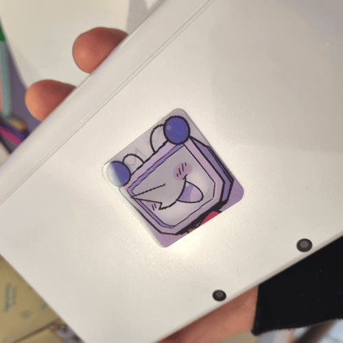 tenna lenticular sticker