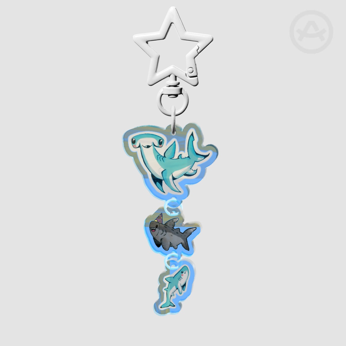 Sharkie Keychain