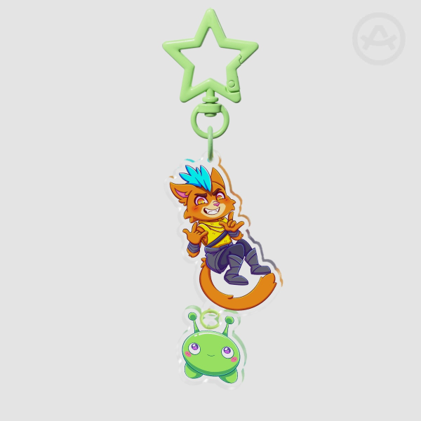 Little Cato Connection Keychain