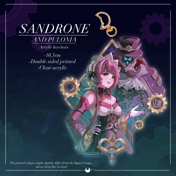 GENSHIN IMPACT - SANDRONE - ACRYLIC KEYCHAIN