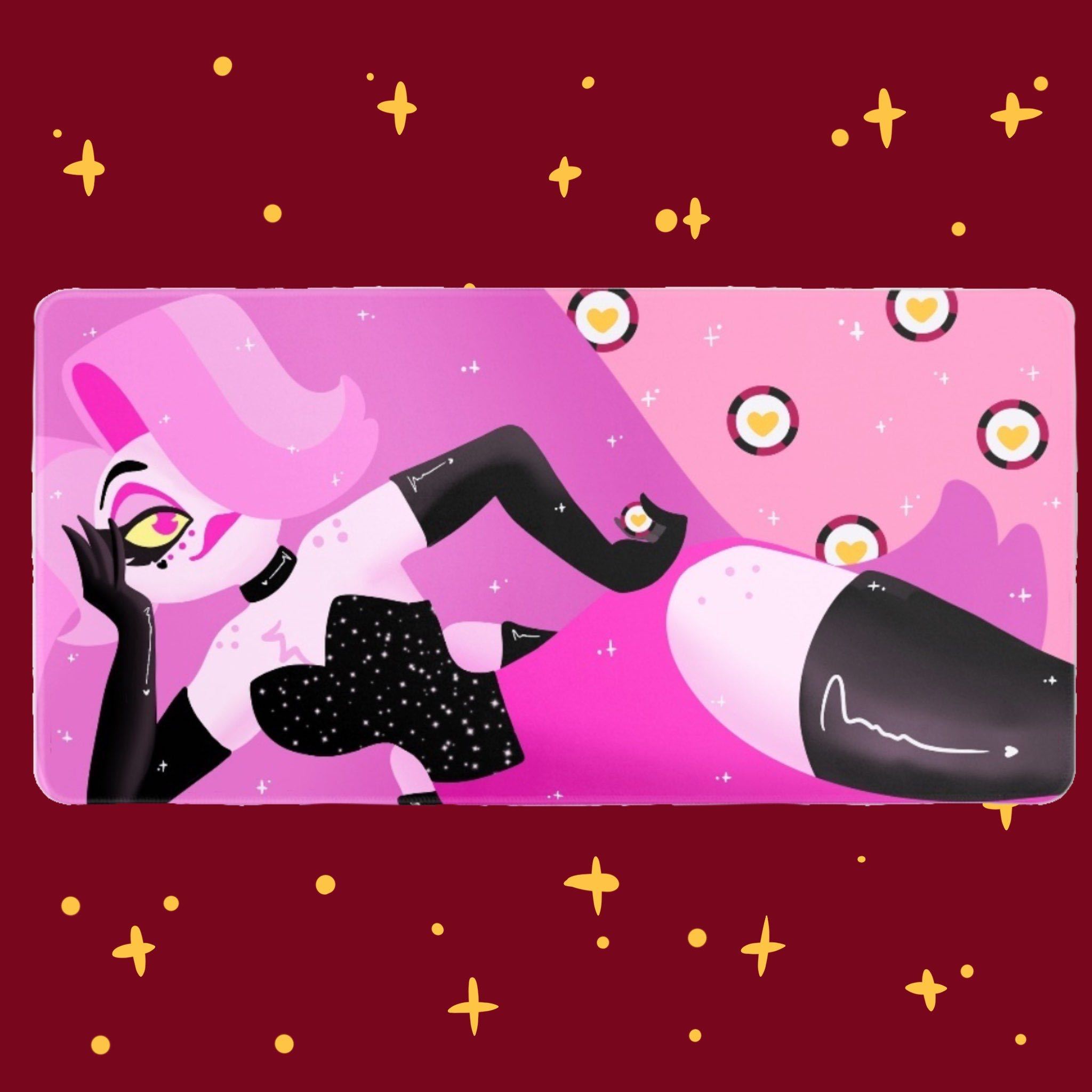 Drag angeldust Desk Pad