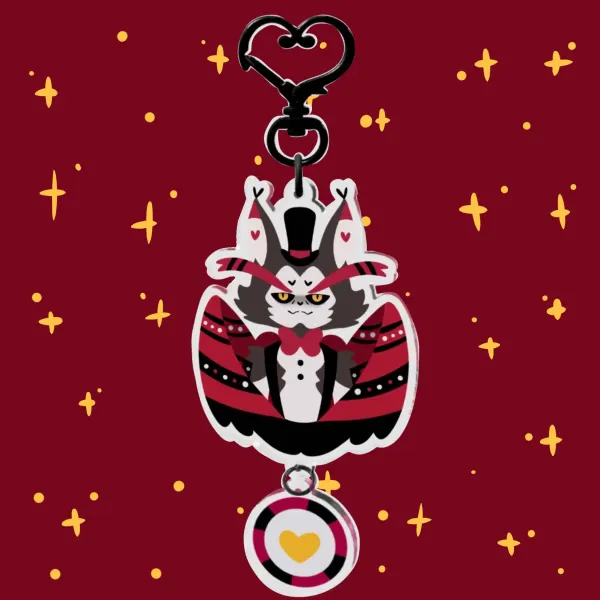 Husker Connection Acrylic Keychains
