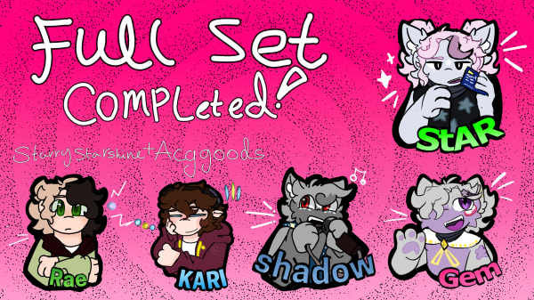 single character keychains [Shadow diner]