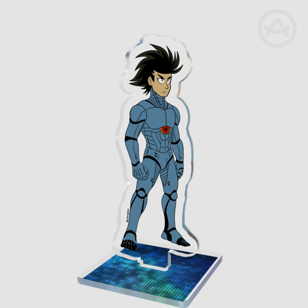 Cyborg Kale Schematics V1 Clear Acrylic Standees