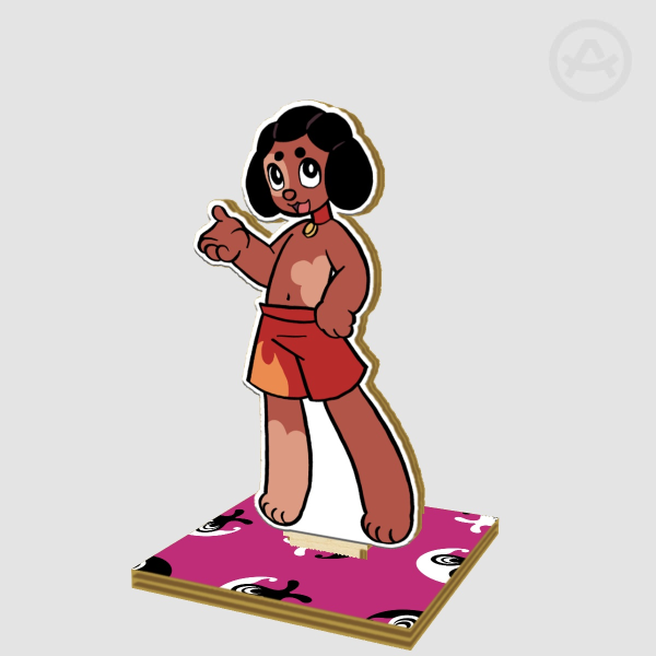 Finn Hundo Wooden Standee