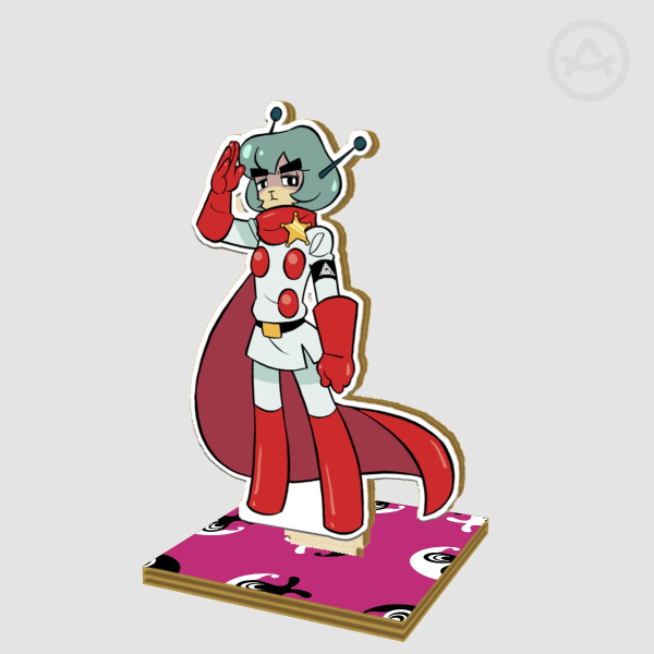 Leon Reinhold Wooden Standee