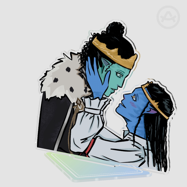 Acrylic Standee (king and prince)