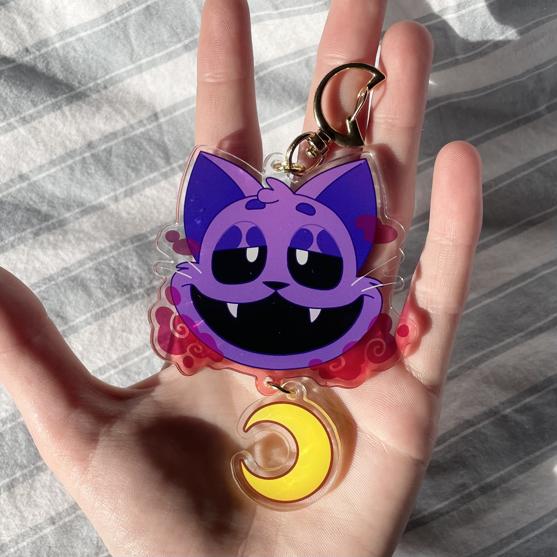 Catnap connection keychain