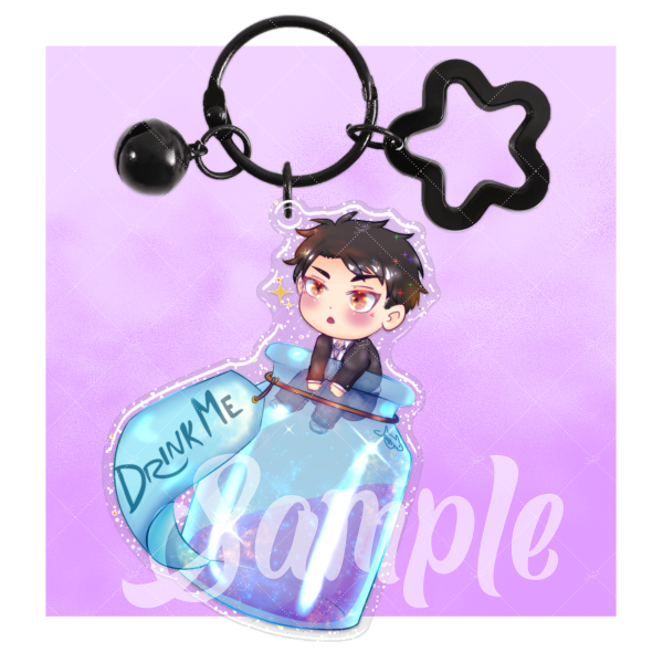 Yuuken "drink me" charm