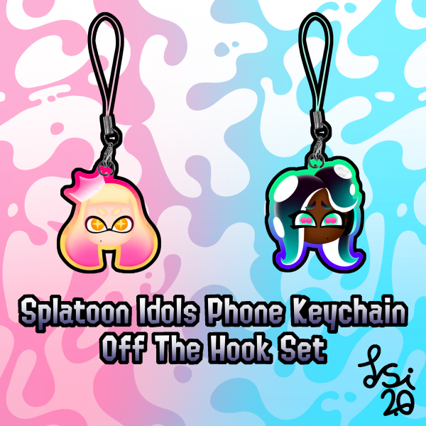 Splatoon Idols Phone Keychain | Off The Hook Set
