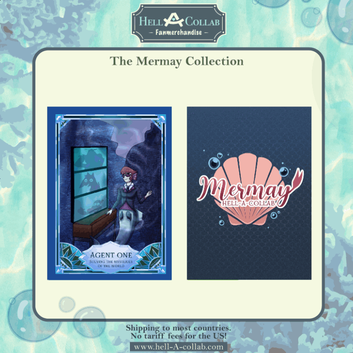 Agent One card Hellacollab Mermay Collection