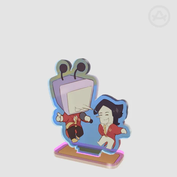 Bigshot Era Spamtenna Holographic Acrylic Standee