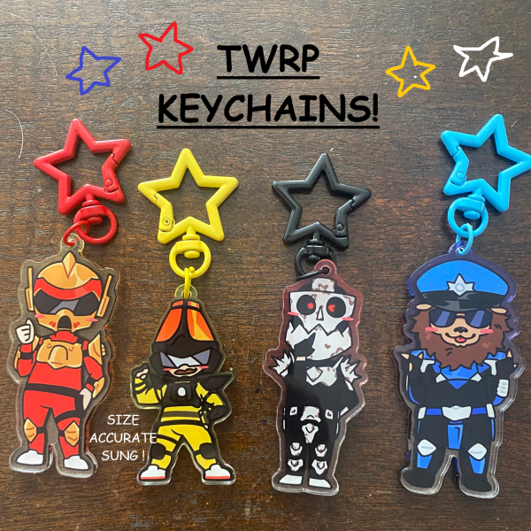 TWRP KEYCHAINS | FULL SET