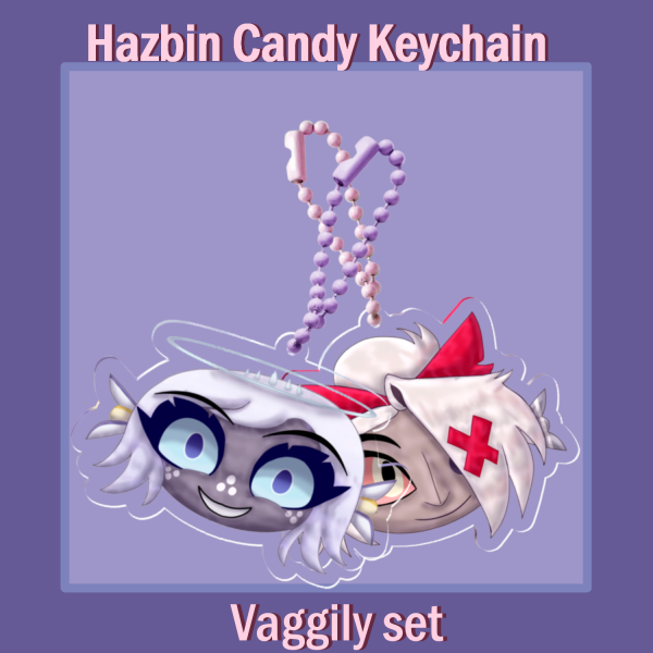 Candy Vaggily Keychain set
