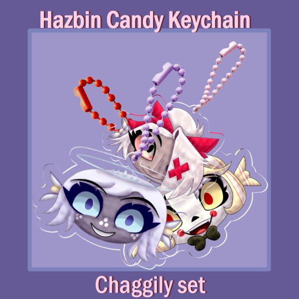 Candy Chaggily keychain set
