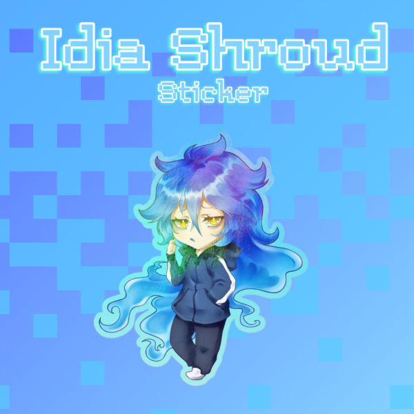 Idia Shroud Rainbow Sticker(Twisted Wonderland)