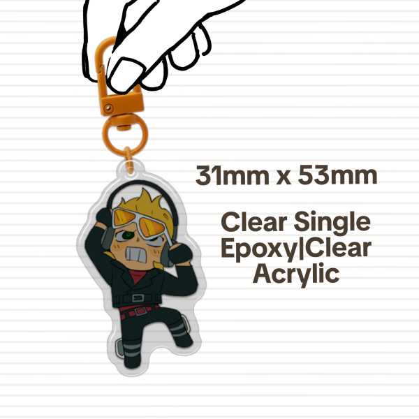 Pick up Yamada Epoxy Acrylic Keychains