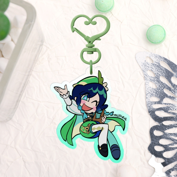 GENSHIN IMPACT ARCHON KEYCHAIN SET