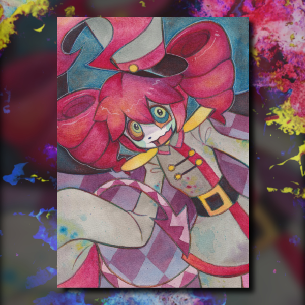Kasane Teto Watercolor Painting Print