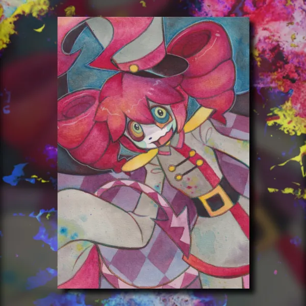 Kasane Teto Watercolor Painting Print