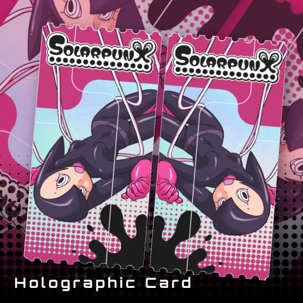 SOLARPUNX Molli-Q Holographic Photocard
