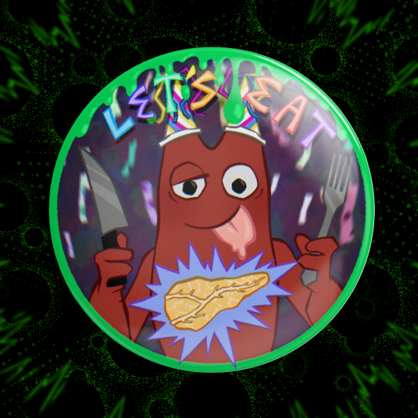 Banban ✦ Garten of Banban [ROUND GLOSSY BADGE]