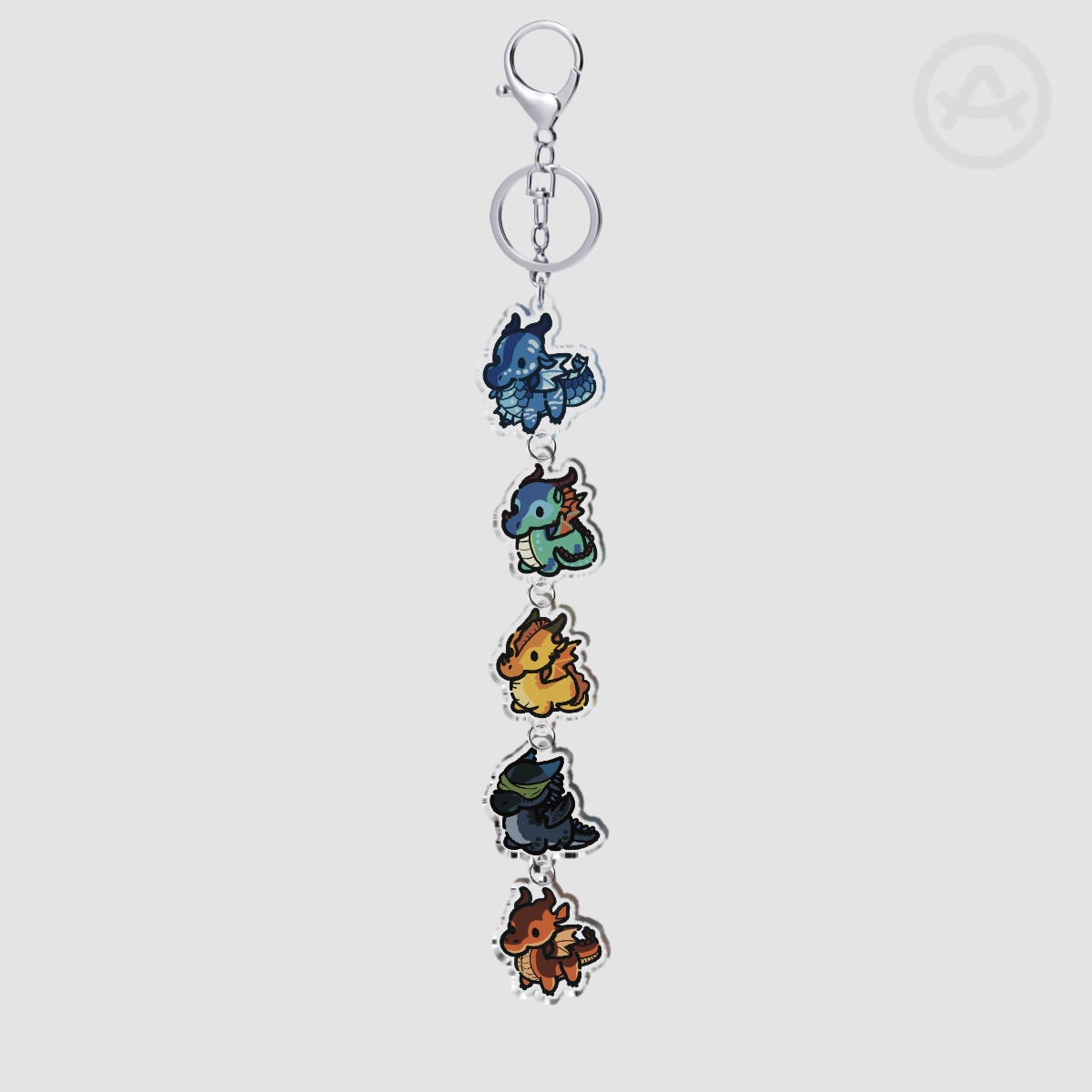 The Dragonets of Destiny Connection Keychain