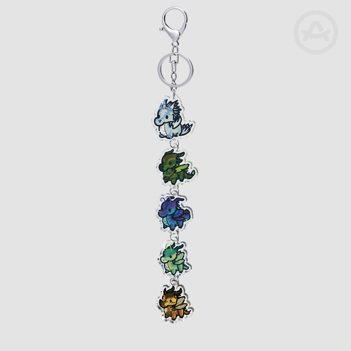 Arc 3 Protagonists Connection Keychain