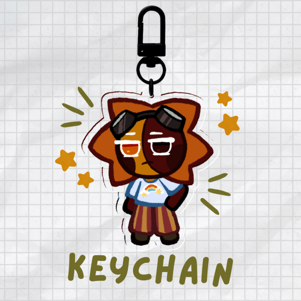 Solar FNAF Keychain