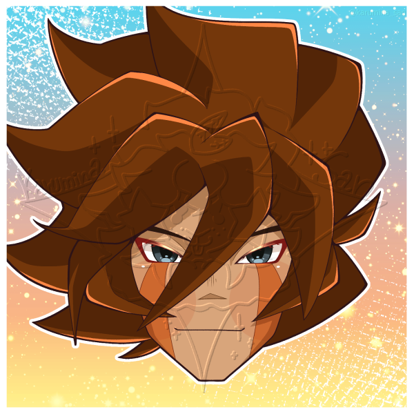 Joseph King / Genda Koujiro V1 Sticker