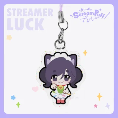 Streamer Luck Phone Charm