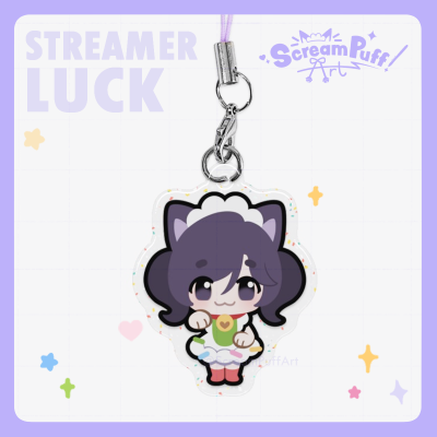 Streamer Luck Phone Charm