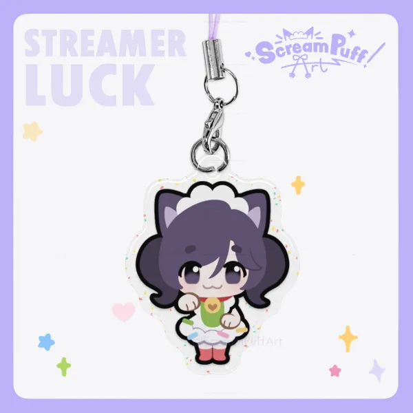 Streamer Luck Phone Charm