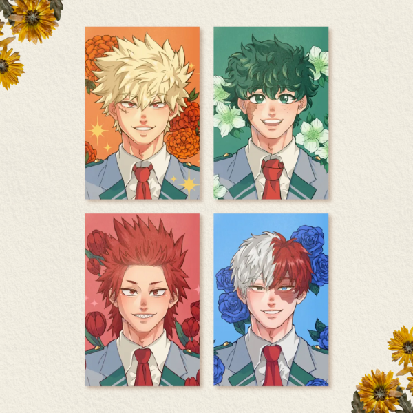 My Blooming Academy Postcard Set