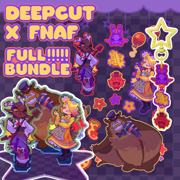 FNAF X DEEPCUT FULL BUNDLE!!!