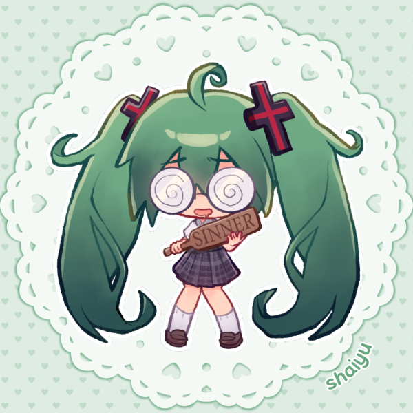 Rotten Miku Sticker