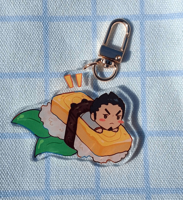 Tamago Sushi Kiryu Keychain