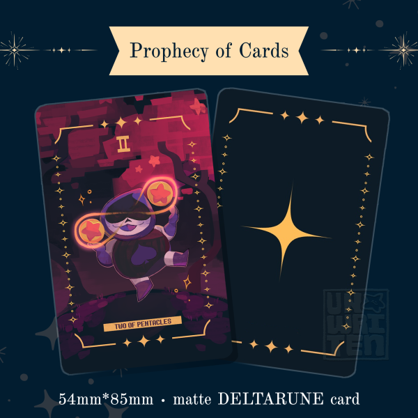 Two of Pentacles: Lancer ✦ Prophecy of Cards