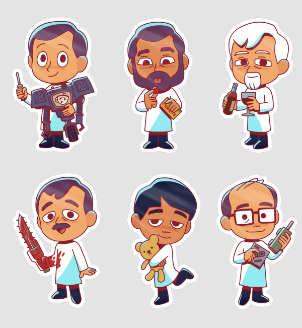 THINK TANK STICKER SET