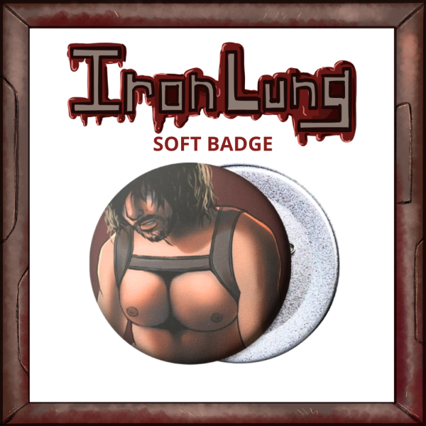 Iron Lung Soft PU badge 
