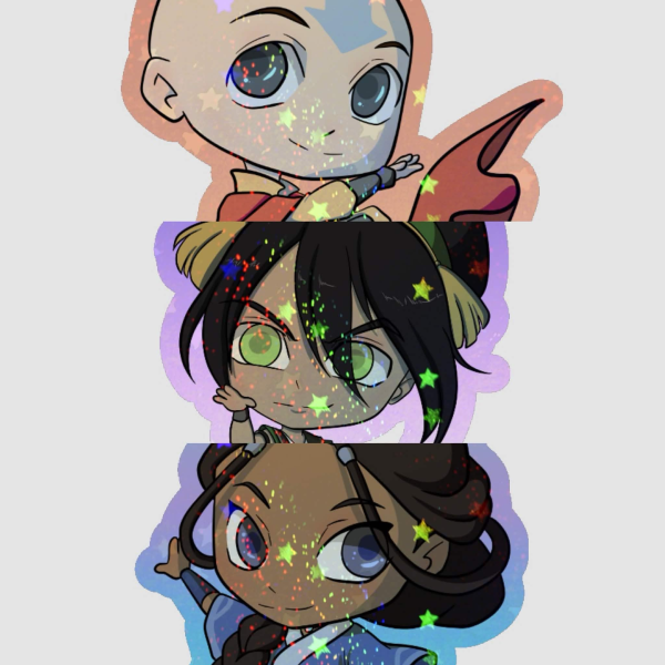 Legend of Aang 5 Sticker Set
