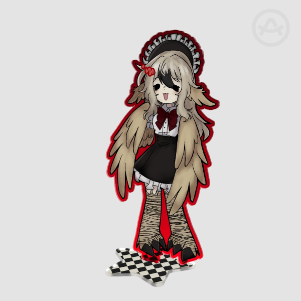 Foolish Bird Dodo Merch Colored Edge Acrylic Standees