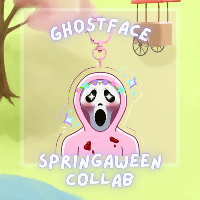 Ghostface - Springaween Keychain
