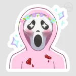 Ghostface - Springaween Sticker